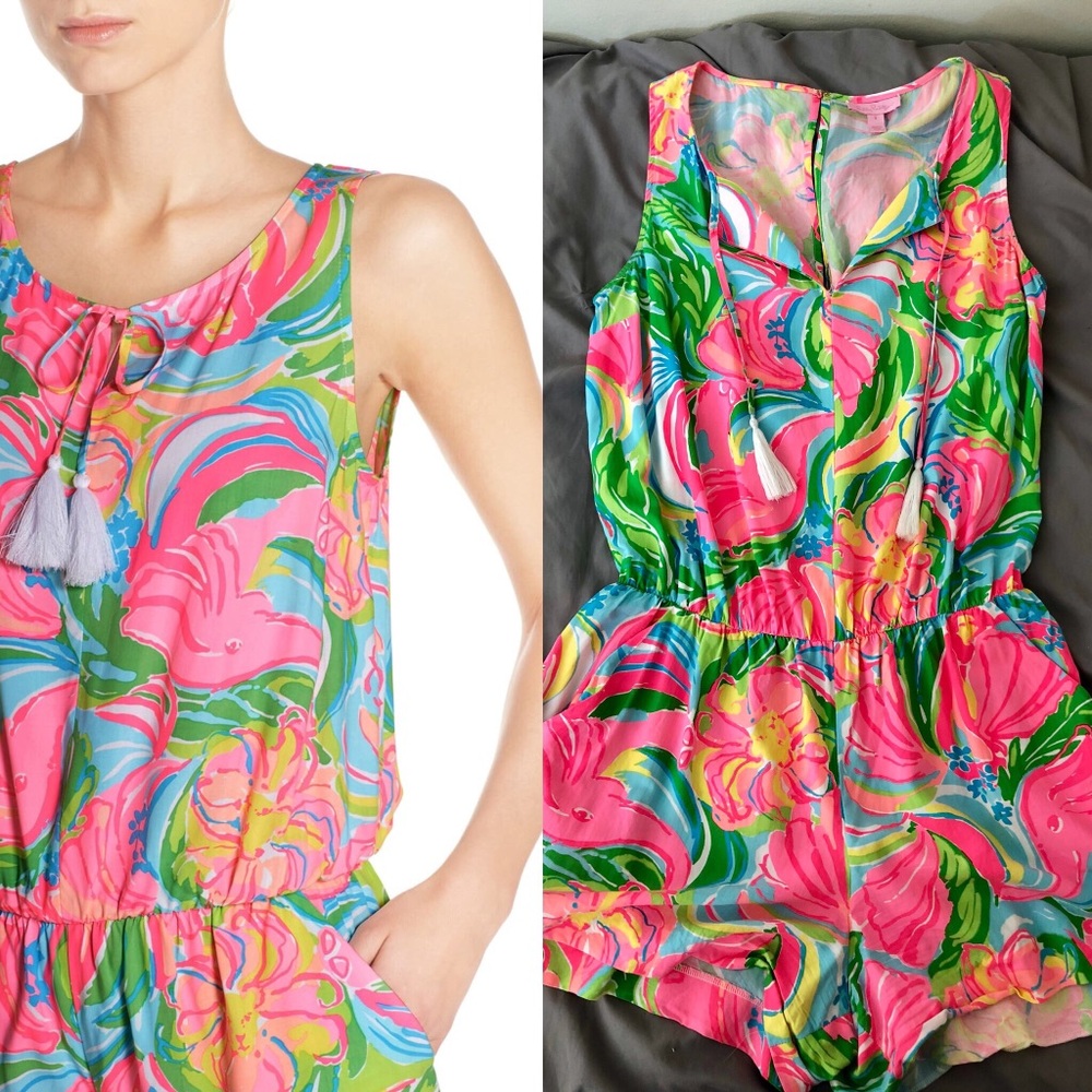 Lilly Pulitzer Tybee Sleeveless Romper